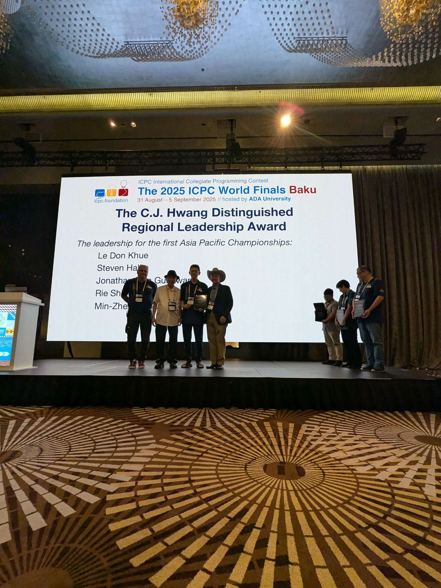 icpc leadership award